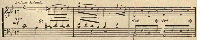 Romanza in b flat major by Mozart