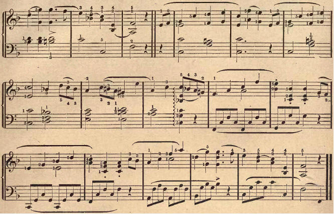 Fritz Spindler : f major piano piece