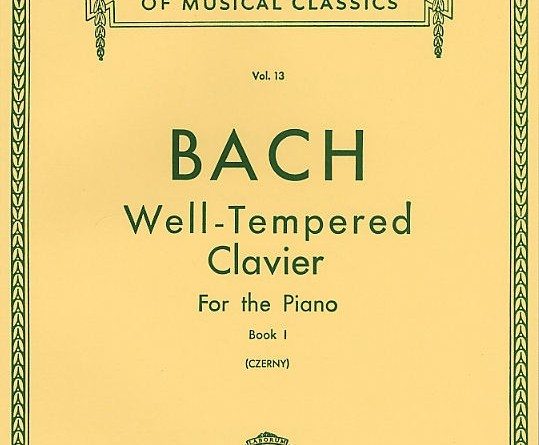 Bach well tempered clavier